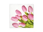 Serwetki tete a tete lovely tulips 3-warstwowe 33x33cm składane 45383 20 szt. w paczce