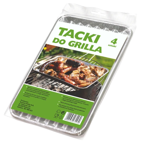 Grosik Tacki do grilla | 4 szt.