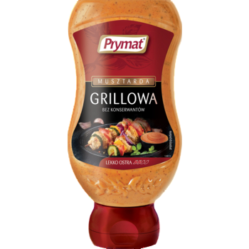 Musztarda grillowa 300 g PET Prymat Musztarda grillowa 300 g PET Prymat