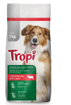 Tropi karma sucha dla psów 3 kg z wołowiną