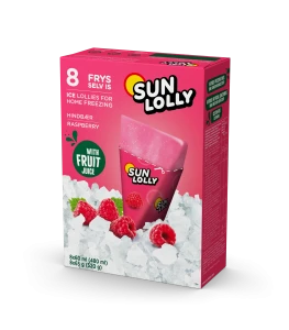 sun lolly lody wodne do zamrażania w domu malina 480 ml