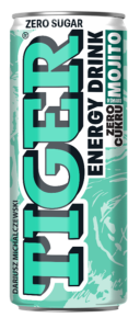 Tiger Zero Sugar o smaku Mojito gazowany napój energetyzujący 250 ml