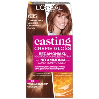 CASTING CREME GLOSS 635 Czekoladowy Cukierek 180 ml CASTING CREME GLOSS 635 Czekoladowy Cukierek 180 ml