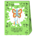 Zestaw kreatywnych ozdób dla dzieci - zrób to sam. Motyl