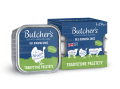 Butcher's Original pasztety, karma dla psa, mix smaków z warzywami, pasztety 4x150 g