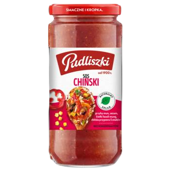 Pudliszki Sos chiński 480 g Pudliszki Sos chiński 480 g