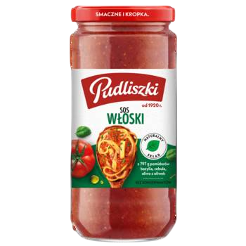 Pudliszki Sos włoski 480 g Pudliszki Sos włoski 480 g