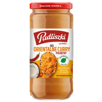 Pudliszki Sos orientalne curry pikantny 480 g Pudliszki Sos orientalne curry pikantny 480 g