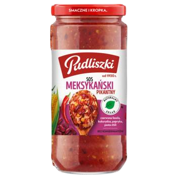 Pudliszki Sos meksykański 480 g Pudliszki Sos meksykański 480 g