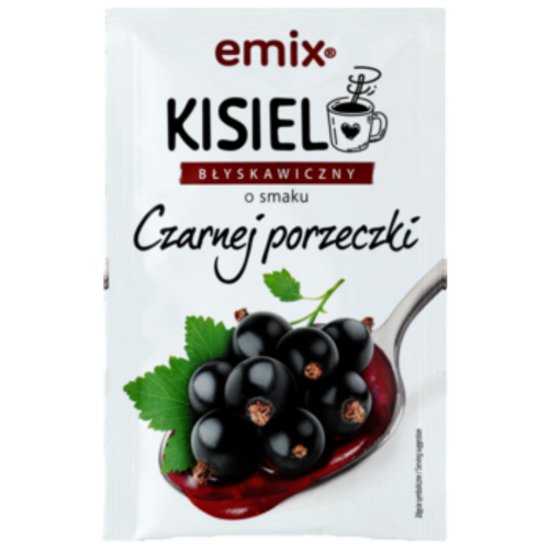 Kisiel błyskawiczny czarna porzeczka emix 30 g Kisiel błyskawiczny czarna porzeczka emix 30 g
