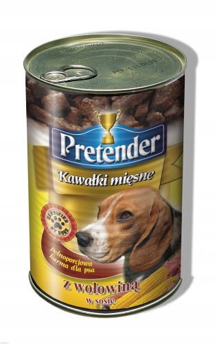 Pretender Karma dla psa z wołowiną 410 g