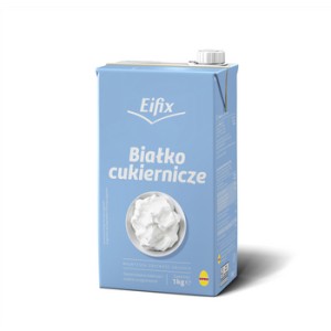 Eifix białko cukiernicze, pasteryzowane, płynne, tetra brik, 1 kg