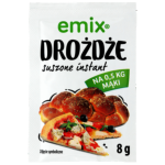Drożdze suszone instant emix 8 g