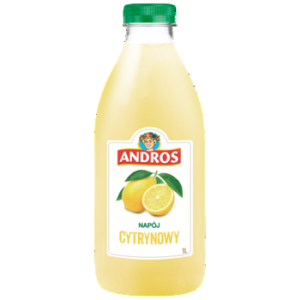 Andros Pasteryzowany produkt do picia cytrynowy 1 l
