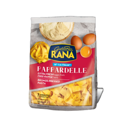 Świeży makaron Pappardelle Rana 250 g Świeży makaron Pappardelle Rana 250g