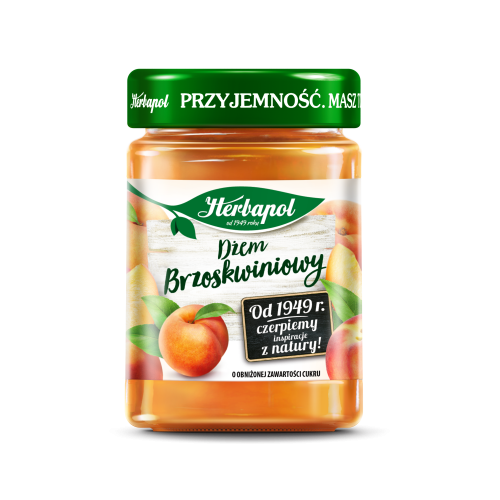 Dżem brzoskwiniowy Herbapol 280g