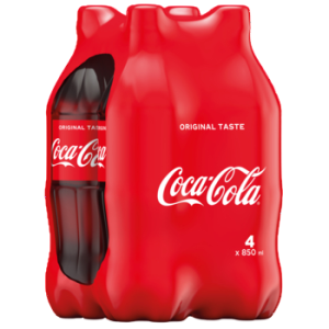 Coca-Cola 4 x 850 ml