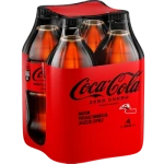 Coca-Cola Zero 4 x 850 ml