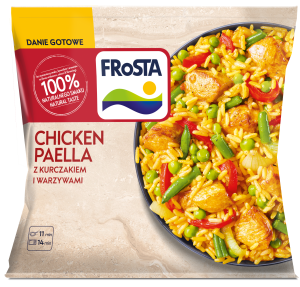 Mrożone Danie z kurczakiem po hiszpańsku Frosta 450 g