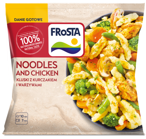 Mrożony Kurczak z kluseczkami Frosta 450g