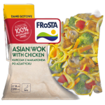Mrożony Kurczak z makaronem po azjatycku Frosta 450 g