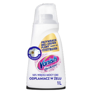 Vanish Oxi Action White odplamiacz w żelu 1l