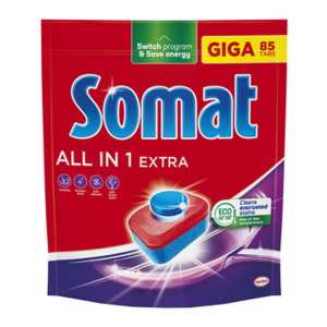 SOMAT Tabletki All in One Extra 85 szt. 1411 g