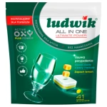 Ludwik All in one tabletki do zmywarek LEMON 41 szt.