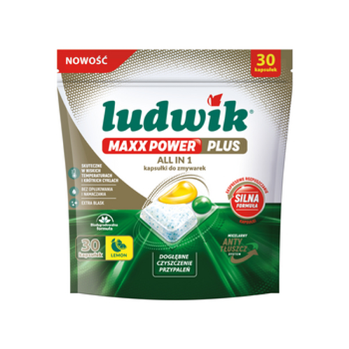 Ludwik Maxx Power Plus kapsułki do zmywarek 30 szt. lemon 1768523779228-49320-3-k9zt45.png