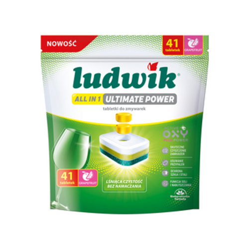 Ludwik tabletki do zmywarek all in 1 Ultimate Power 41 szt. grapefruit 1768523779877-49321-3-ybd6bg.png