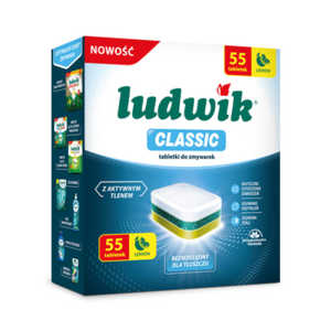 Ludwik tabletki do zmywarek Classic 55 szt.