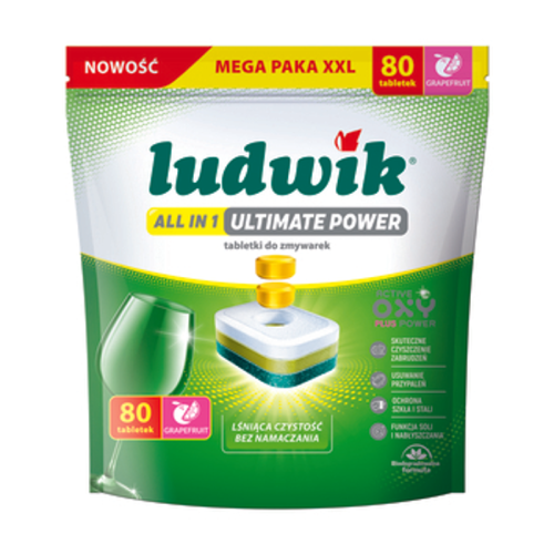 Ludwik tabletki do zmywarek all in 1 Ultimate Power 80 szt. grapefruit 1768523782307-49325-3-v70eqh.png