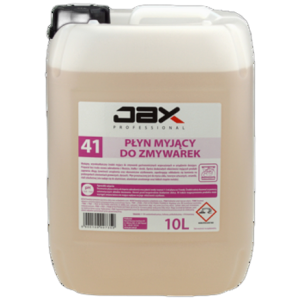 Profesjonalny płyn myjący do zmywarek bez chloru Jax Professional "41" 10L