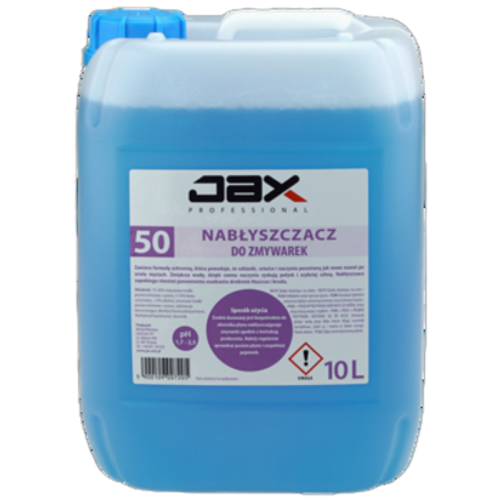 Profesjonalny nabłyszczacz do zmywarek Jax Professional "50" 10L 1768517463365-37904-3-ui3e86.png