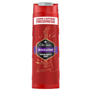 Old Spice Rockstar Męski żel pod prysznic i szampon 400ml Długotrwała świeżość
