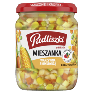 Pudliszki Mieszanka warzywna z kukurydzą 450 g
