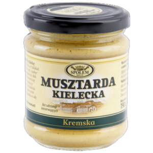 Musztarda Kielecka kremska bez substancji konserwujących 190g