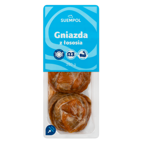 Suempol łosoś na gorąco gniazda 250 g GNIAZDA_Z_ŁOSOSIA_250G_SUEMPOL.png