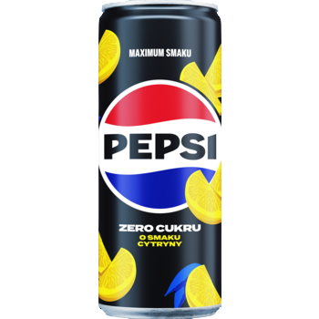 Pepsi Napój gazowany zero cukru o smaku cytrynowym 330 ml 53d3466a3497a143b050f9b0ea55b149.png