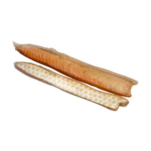 Łosoś brzuszki wędzone na gorąco 3+ ok. 120 g