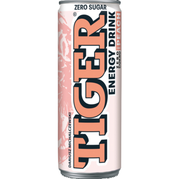 Tiger Zero Sugar o smaku Peach gazowany napój energetyzujący 250 ml 309894b9123a470f3334702880cc7487.png