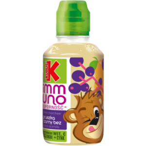Kubuś Immuno odporność Sok gruszka banan czarny bez 200 ml