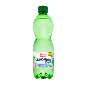 Staropolanka woda gazowana 500 ml DRS