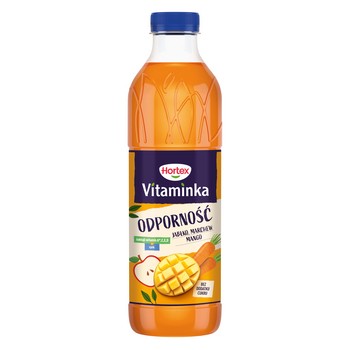 Hortex Vitaminka Odporność Jabłko, marchew, mango butelka Pet 1L 685385_0_1765229870633.jpg