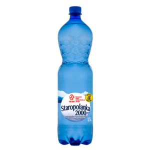Staropolanka 2000 woda lekko gazowana 1,5 litra DRS