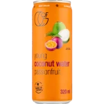 Kaucja Quality Food woda kokosowa z sokiem z marakui 320ml