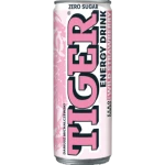Tiger Zero Sugar o smaku Wild Strawberry gazowany napój energetyzujący 250 ml