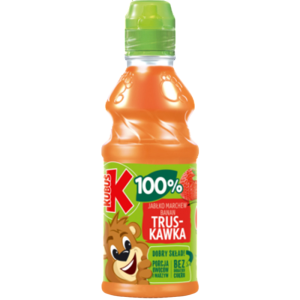 Kubuś 100% Sok jabłko marchew banan truskawka 300 ml