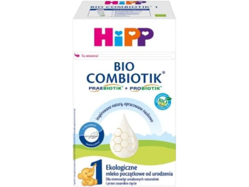 Mleko początkowe hipp 1 bio combiotik 550 g Mleko początkowe hipp 1 bio combiotik