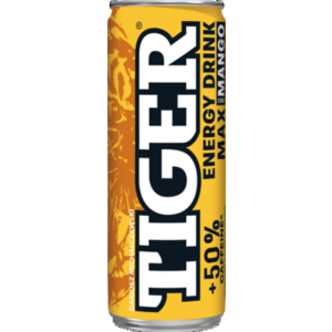 Tiger Max Mango Gazowany napój energetyzujący 250 ml